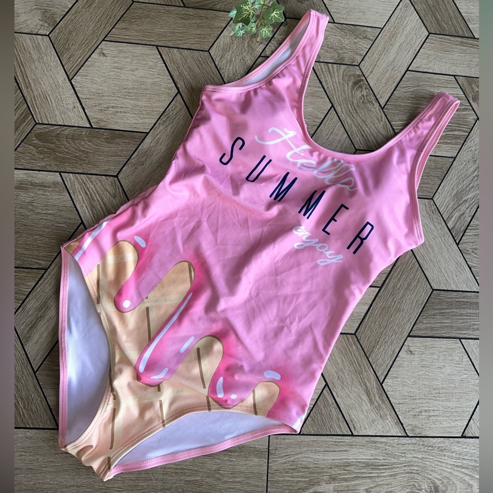 Pink Summer Bodysuit
